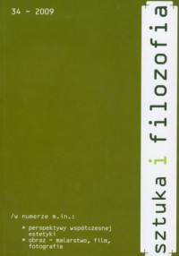 Sztuka i filozofia 34/2009 - okładka książki