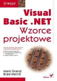 Visual Basic .NET. Wzorce projektowe - okładka książki