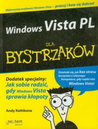 Windows Vista PL dla bystrzaków - okładka książki