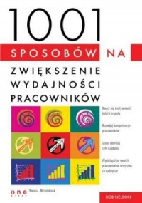 1001 sposobów na zwiększenie wydajności - okładka książki