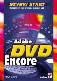 Adobe Encore DVD. Szybki start - okładka książki