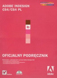 Adobe InDesign CS4/CS4 PL. Oficjalny - okładka książki