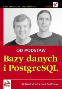 Bazy danych i PostgreSQL. Od podstaw - okładka książki