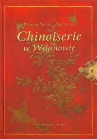 Chinoiserie w Wilanowie - okładka książki