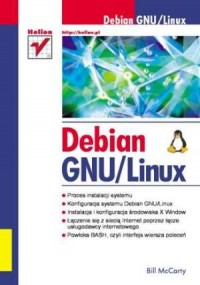 Debian GNU/Linux - okładka książki