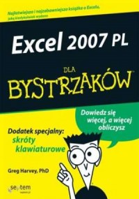 Excel 2007 PL dla bystrzaków - okładka książki