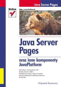 Java Server Pages oraz inne komponenty - okładka książki
