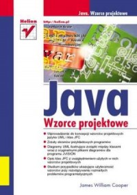 Java. Wzorce projektowe - okładka książki
