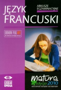 Język francuski. Arkusze egzaminacyjne - okładka podręcznika