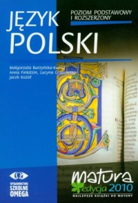 Język polski. Matura 2010. Poziom - okładka podręcznika