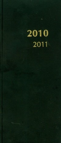 Kalendarz 2010/2011 - okładka książki