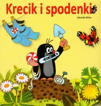 Krecik i spodenki. Kolorowanka - okładka książki