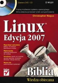 Linux. Biblia. Edycja 2007 - okładka książki