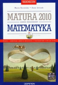 Matematyka. Matura 2010 (+ CD) - okładka podręcznika