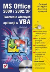 MS Office 2000 i 2002/XP. Tworzenie - okładka książki