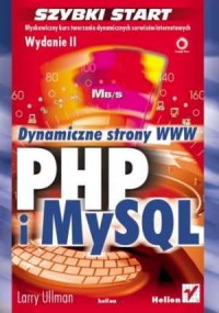 PHP i MySQL. Dynamiczne strony - okładka książki