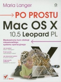 Po prostu Mac OS X 10.5 Leopard - okładka książki