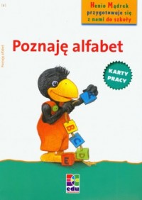 Poznaję alfabet. Karty pracy - okładka książki