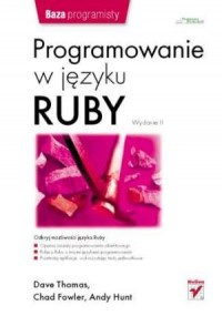 Programowanie w języku Ruby - okładka książki