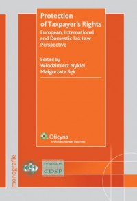 Protection of Taxpayers Rights - okładka książki