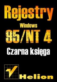 Rejestry Windows 95/NT. Czarna - okładka książki