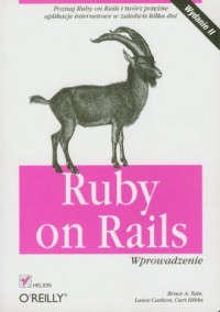 Ruby on Rails. Wprowadzenie - okładka książki