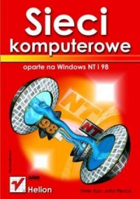Sieci komputerowe oparte na Windows - okładka książki
