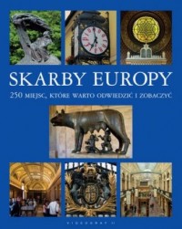 Skarby Europy - okładka książki