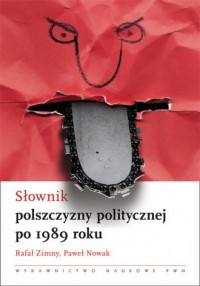 Słownik polszczyzny politycznej - okładka książki