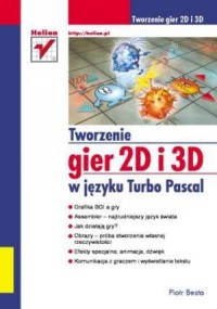 Tworzenie gier 2D i 3D w języku - okładka książki