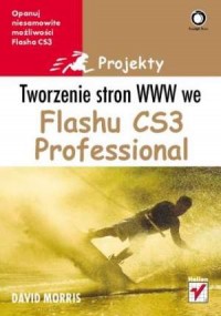 Tworzenie stron WWW we Flashu CS3 - okładka książki