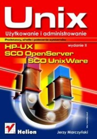 UNIX użytkowanie i administrowanie - okładka książki