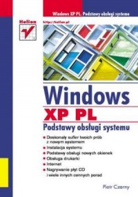 Windows XP PL. Podstawy obsługi - okładka książki
