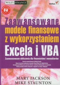 Zaawansowane modele finansowe z - okładka książki