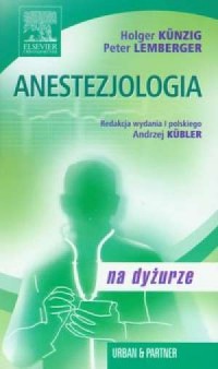 Anestezjologia - okładka książki