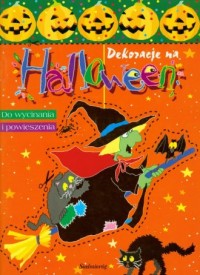 Dekoracje na Halloween - okładka książki