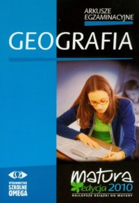 Geografia. Arkusze egzaminacyjne - okładka podręcznika