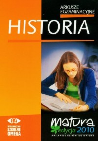 Historia. Arkusze egzaminacyjne - okładka podręcznika