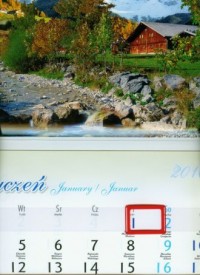 Kalendarz 2010 KJ03 Góry jednodzielny - okładka książki