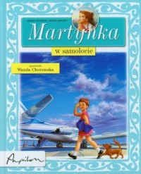Martynka w samolocie - okładka książki