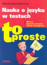 Nauka o języku w testach. To proste - okładka książki