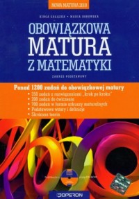 Obowiązkowa matura z matematyki. - okładka podręcznika