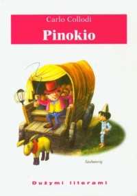 Pinokio. Duże litery - okładka książki