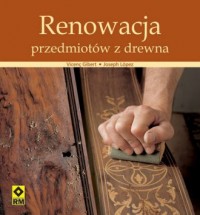 Renowacja przedmiotów z drewna - okładka książki