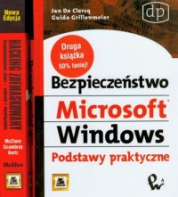 Bezpieczeństwo Microsoft Windows+Hacking - okładka książki