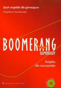 Boomerang Elementary. Język angielski. - okładka podręcznika
