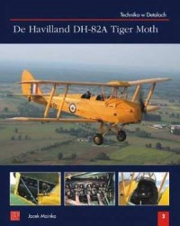 De Havilland DH - 82A Tiger Moth - okładka książki