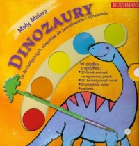 Dinozaury. Mały malarz - okładka książki