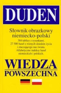 Duden. Słownik obrazkowy niemiecko-polski - okładka książki