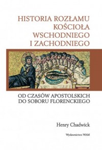 Historia rozłamu Kościoła wschodniego - okładka książki